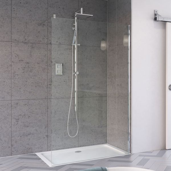 Aqata Design Solutions DS400 1400 Wetroom Shower Screen