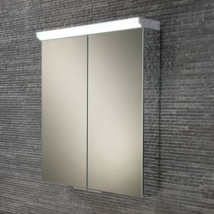 HIB Flare Double Door Illuminated Bathroom Cabinet 44900