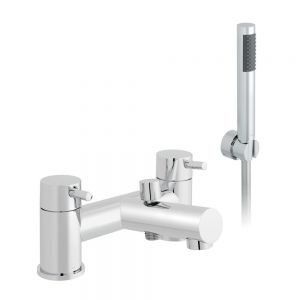 Vado Zoo 2 Hole Bath Shower Mixer Tap with Shower Kit