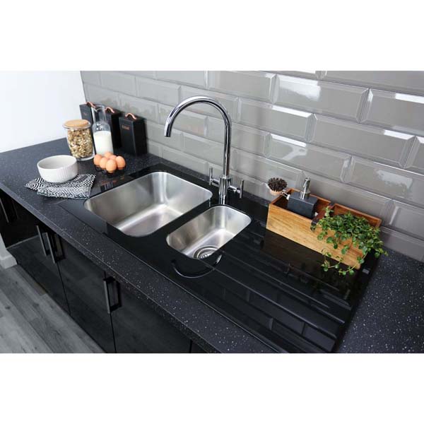 Bristan Artisan Chrome Easyfit Mono Kitchen Mixer Tap AR SNK EF C #3