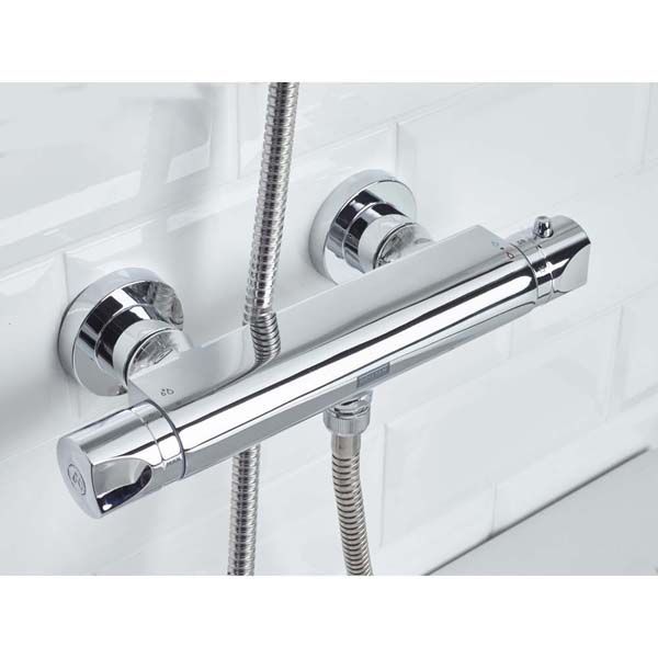 Bristan Artisan Thermostatic Surface Mounted Bar Shower Valve with