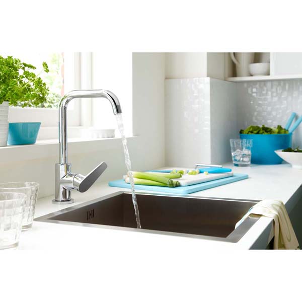 Bristan Blueberry Chrome Easy Fit Mono Kitchen Mixer Tap BLB EFSNK C #3