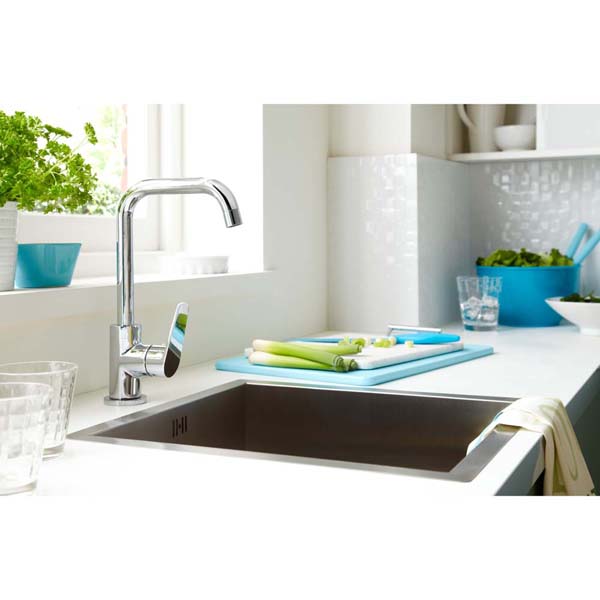 Bristan Blueberry Chrome Easy Fit Mono Kitchen Mixer Tap BLB EFSNK C #4