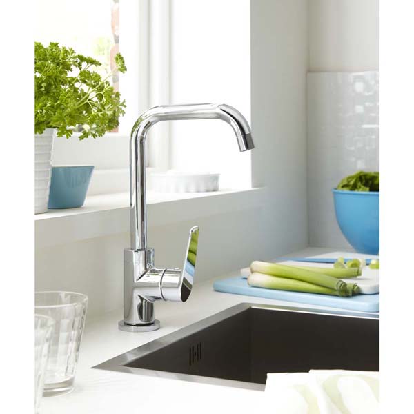 Bristan Blueberry Chrome Easy Fit Mono Kitchen Mixer Tap BLB EFSNK C #5