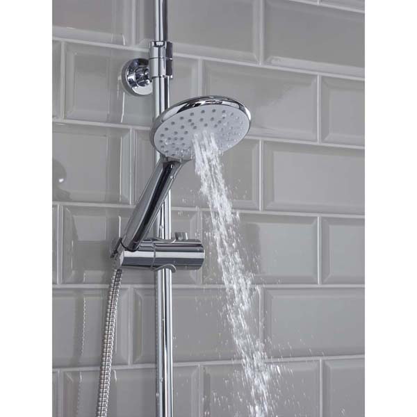 Bristan Buzz Exposed Valve With Rigid Riser and Diverter BUZ2 SHXDIVCTFF C #9