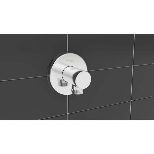 Bristan Round Wall Outlet Chrome CARM WORD01 C #3