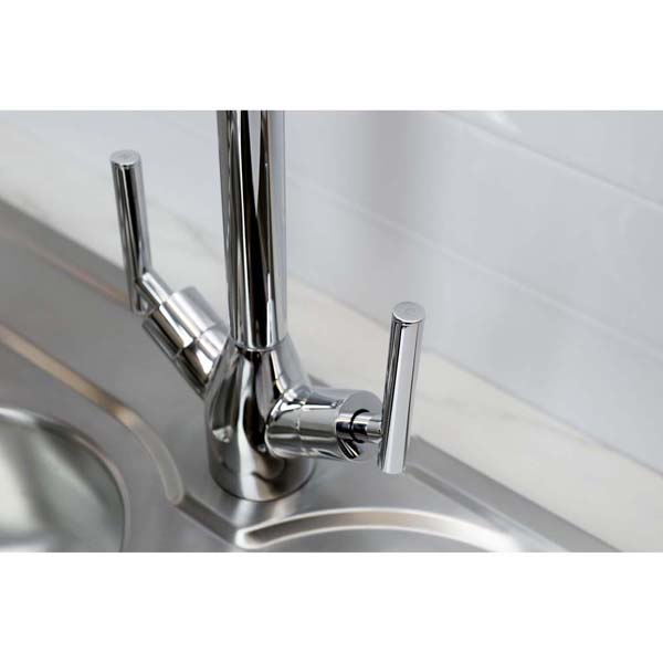 Bristan Chive Chrome Easy Fit Mono Kitchen Mixer Tap CHV EFSNK C #4