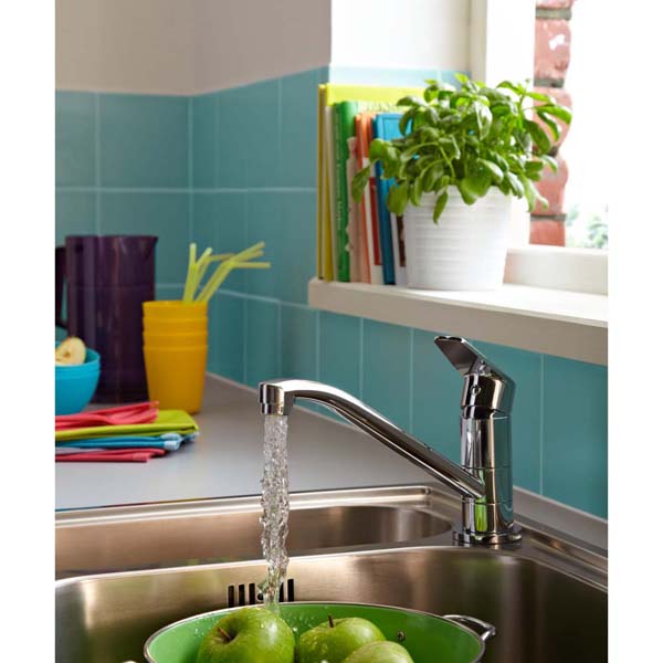 Bristan Cinnamon Chrome Easy Fit Mono Kitchen Mixer Tap CNN EFSNK C #3