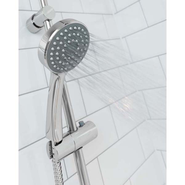 Bristan Carre Exposed Fixed Head Bar Shower with Diverter and Kit CR SHXDIVFF C #4