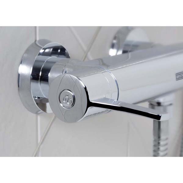 Bristan Design Utility Bar Shower, lever handles, fast fit connections
