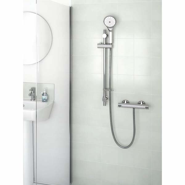Bristan Design Utility Bar Shower, lever handles, fast fit connections, single mode shower kit. DUL2 SHXARFF C #3