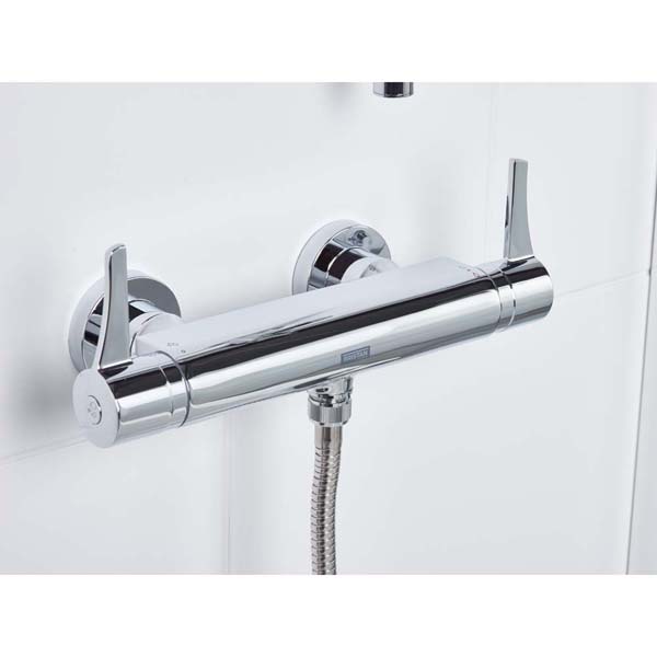 Bristan Design Utility Bar Shower, lever handles, fast fit connections, single mode shower kit. DUL2 SHXARFF C #5
