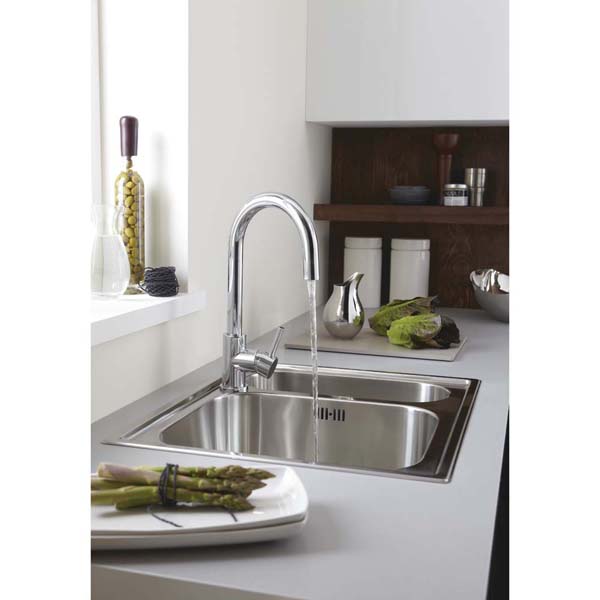 Bristan Prism Chrome Mono Kitchen Mixer Tap PM SNK C #3