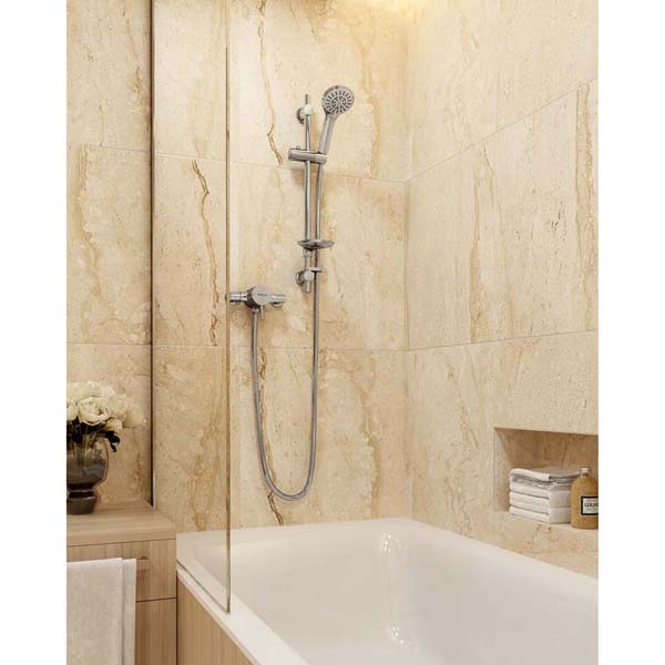 Bristan Prism Exposed Sequential Chrome Shower Valve with Adjustable Riser Kit PM2 SQSHXAR C #3