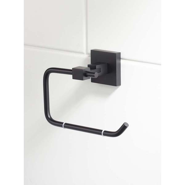 Bristan Black Square Toilet Roll Holder SQ ROLL BLK #4