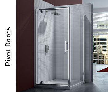 Merlyn 6 Series Pivot Shower Doors & Enclosures