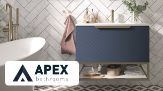 Apex Chevron Bathroom Furniture