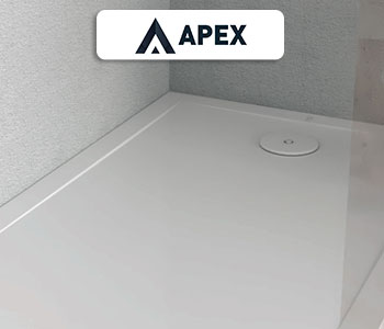 Apex Gloss White Shower Trays