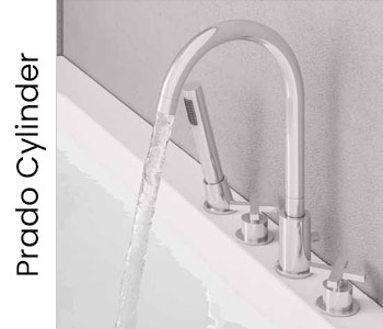 Eastbrook Prado Cylinder Bathroom Taps