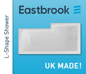Eastbrook L Shaped Shower Baths