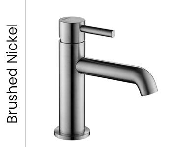 Flova Levo Brushed Nickel Bathroom Bathroom Taps