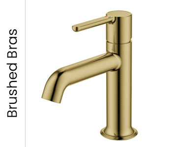 Flova Moonlight Brushed Brass Bathroom Taps