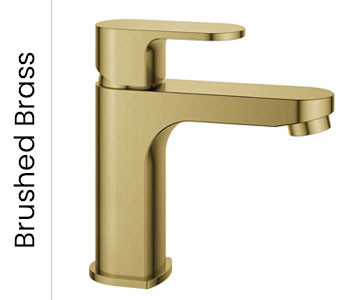 Flova Smart Brushed Brass Bathroom Taps