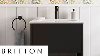 Britton Hackney Black Bathroom Furniture