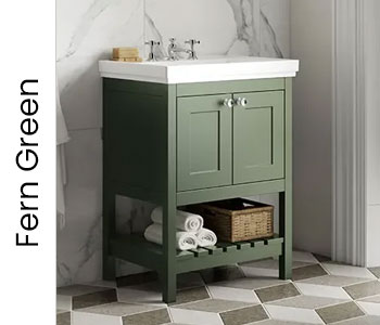 Hudson Reed Bexley Fern Green Furniture