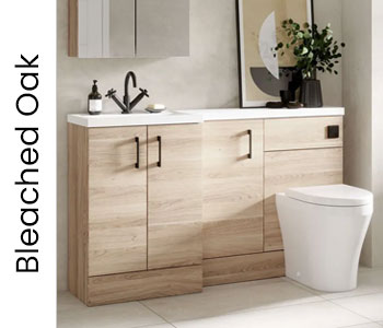 Hudson Reed Fusion Bleached Oak Furniture
