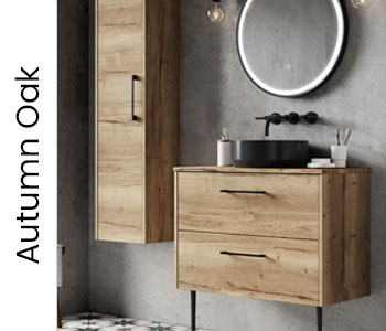 Hudson Reed Juno Autumn Oak Furniture