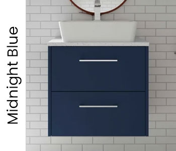 Hudson Reed Juno Midnight Blue Furniture