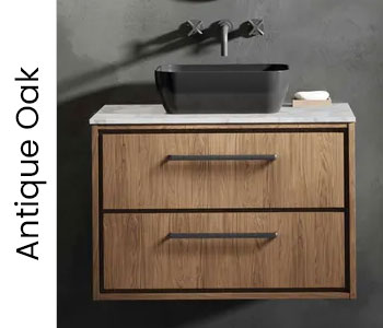 Hudson Reed Lille Antique Oak Furniture