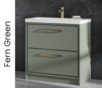 Hudson Reed Lille Fern Green Furniture
