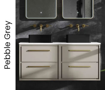 Hudson Reed Lille Pebble Grey Furniture