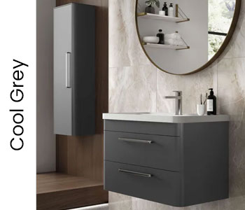 Hudson Reed Solar Cool Grey Furniture