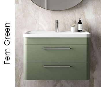 Hudson Reed Solar Fern Green Furniture