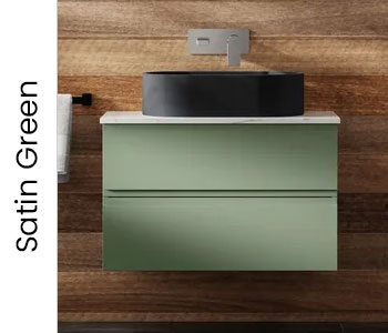 Hudson Reed Urban Satin Green Furniture