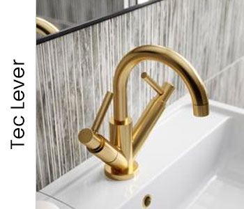 Hudson Reed Tec Lever Bathroom Taps