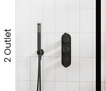 Hudson Reed 2 Outlet Shower Valves