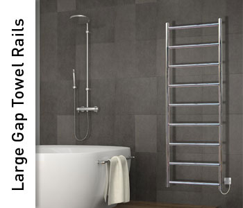 JIS Large Gap Stainless Steel Towel Rails