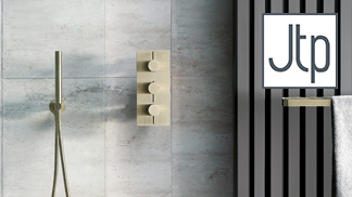 Just Taps Plus VOS Brushed Brass Showers