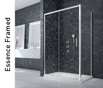Merlyn Ionic Essence Framed Shower Doors and Enclosures