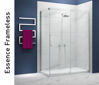 Merlyn Ionic Essence Frameless Shower Doors and Enclosures