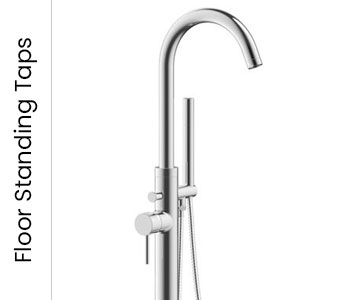 Moods Floor Standing Bath Shower Mixer Bathroom Taps