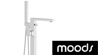 Moods Floor Standing Bath Shower Mixer Taps