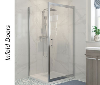 Moods Reflex Tide Infold Shower Doors