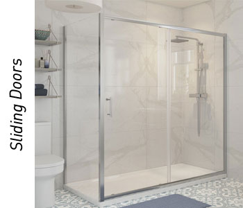Moods Reflex Tide Sliding Shower Doors