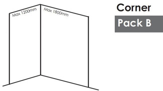 Nuance Corner Wall Panel Pack B