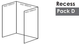 Nuance Corner Wall Panel Pack D